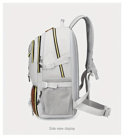 Large Capacity Backpack with Separate Shoe Compartment - Durable, Easy-to-Clean, Multiple Compartments for Business Trips, Daily Use & Outdoor Travel - Holiday Gift, Adjustable Strap, Lightweight, Laptop Compartment, Travel Gear