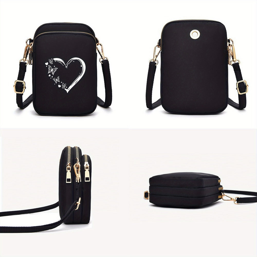 Crossbody Bag for Women – Nylon, Compact, Adjustable Strap, Lightweight | Bag Vero – detail view 9