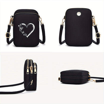 Crossbody Bag for Women – Nylon, Compact, Adjustable Strap, Lightweight | Bag Vero – detail view 9