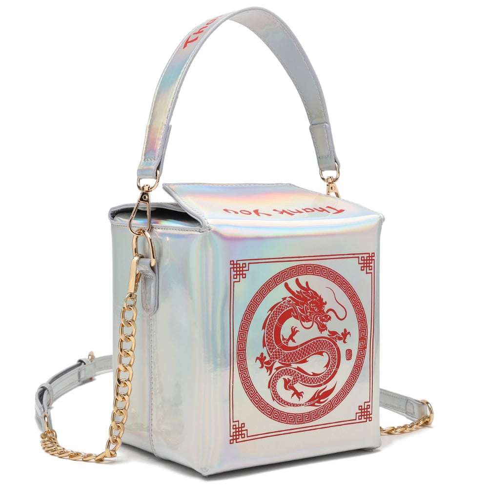 Crossbody Bag for Women – Dragon Pattern Novelty Messenger Removable | Bag Vero – detail view 31