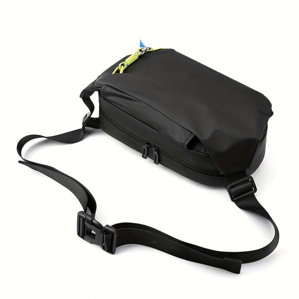 Men's Crossbody Bag – Nylon, Large Capacity, for Everyday Use | Bag Vero – detail view 12