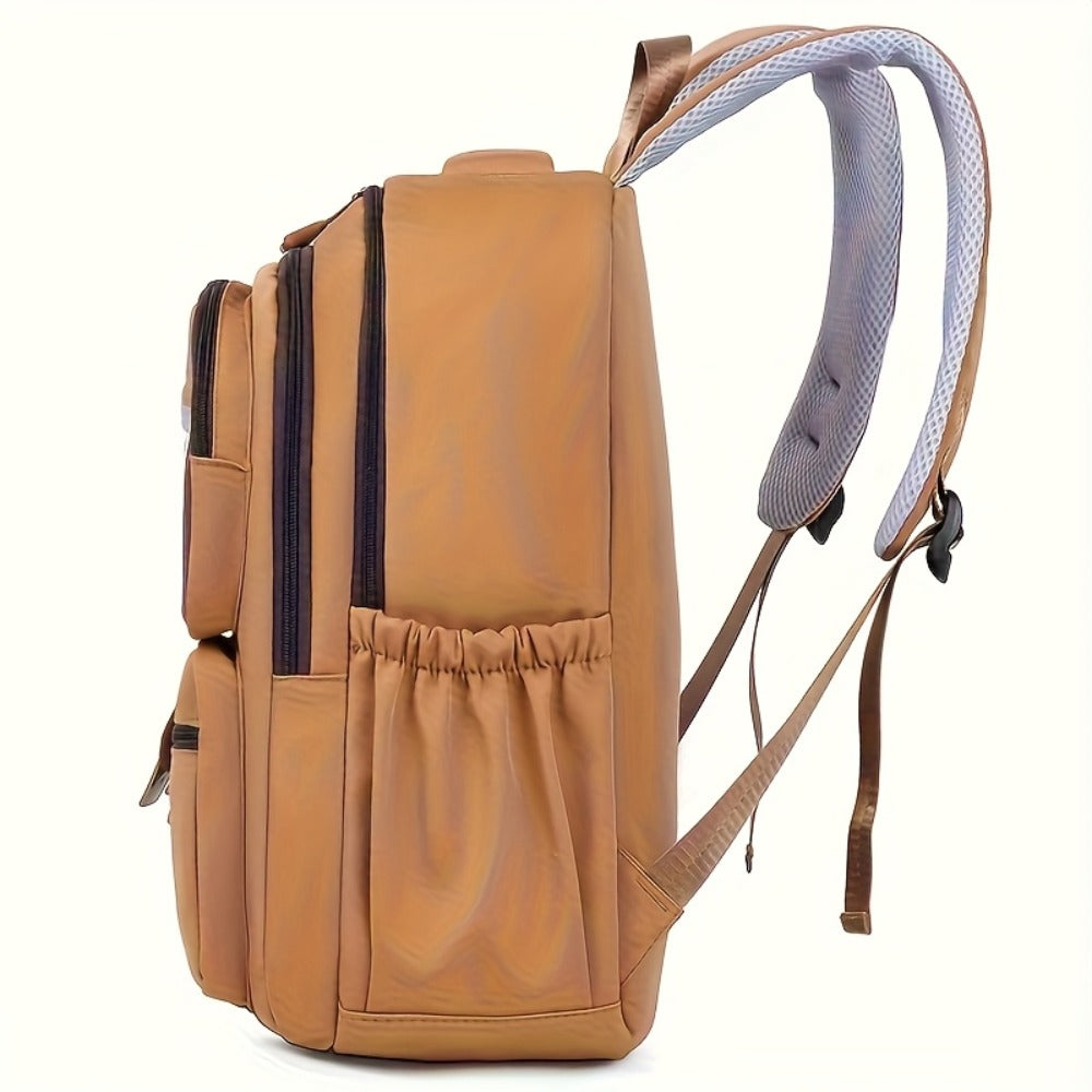 Women's & Suitable for Large-Capacity Capybara Print Backpack - Cute Capybara Face & Capybara, /Travel/ Backpack with Adjustable Straps, Capybara Themed Backpack Gifts for & Women