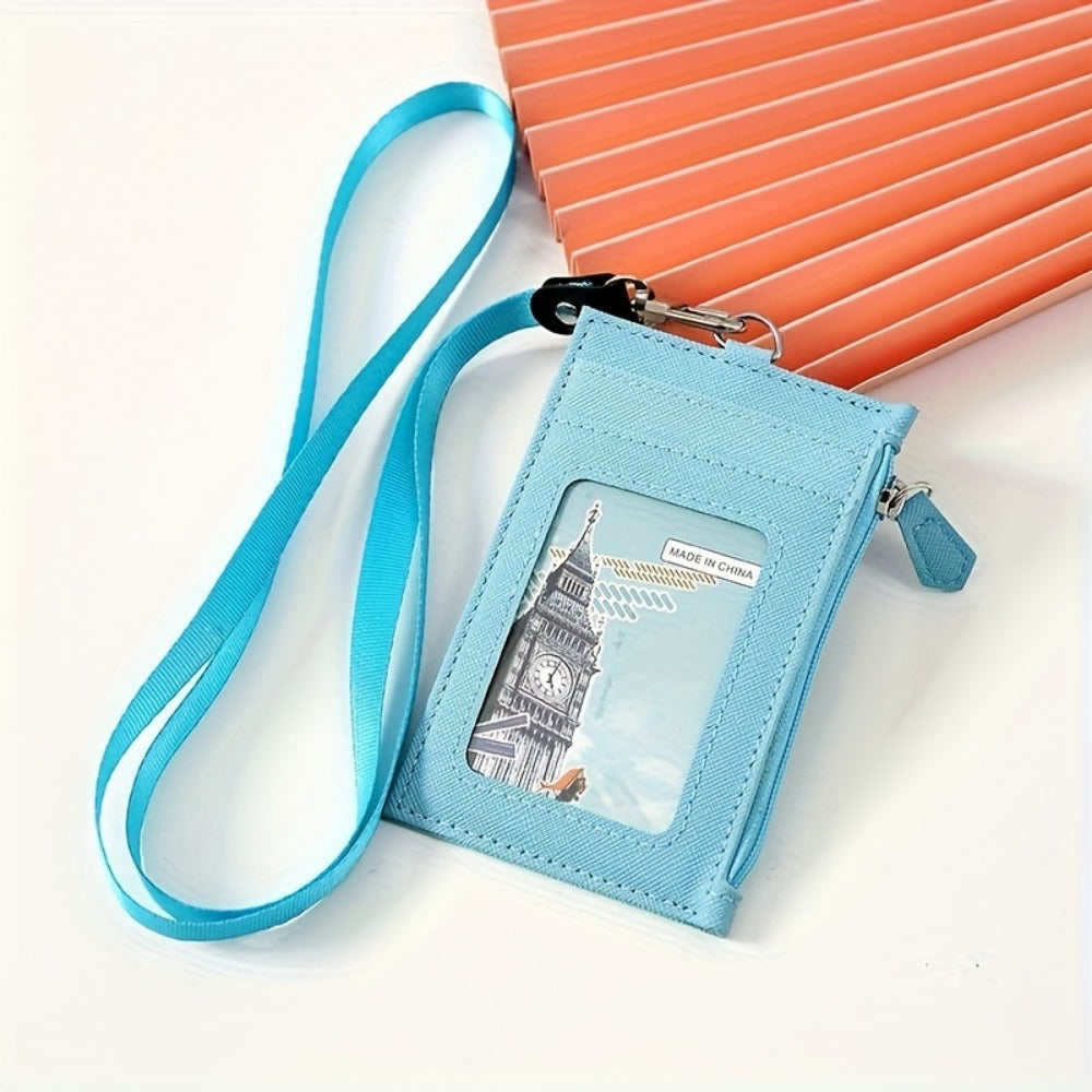 Women's Wallet – Lanyard Card Holder Faux Leather | Bag Vero – detail view 8