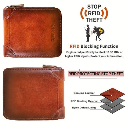 Men's Wallet – RFID Blocking, Large Capacity, for Everyday Use | Bag Vero – detail view 5