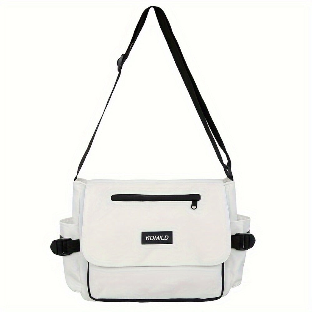 Men's Crossbody Bag – Polyester, Large Capacity, for Travel & Work | Bag Vero – detail view 7