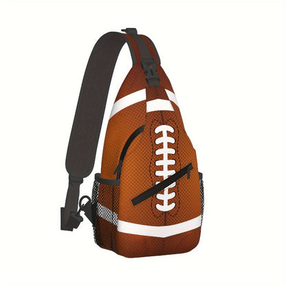 Crossbody Bags for Men And Women Designed for American Football And Rugby
