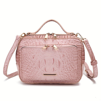 2025 New Ladies Top Handle Satchel Purses Shoulder Bags, Small Purses And Handbags for Women, Stylish Pattern Vegan Crossbody Bag for Women, Fashion Purse