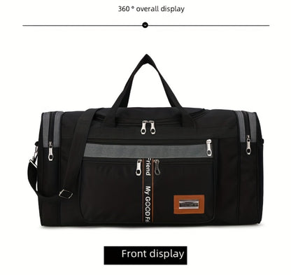 Large Capacity Foldable Portable Travel Bag Men's And Women's Long And Short Distance Travel Luggage Bag High Quality