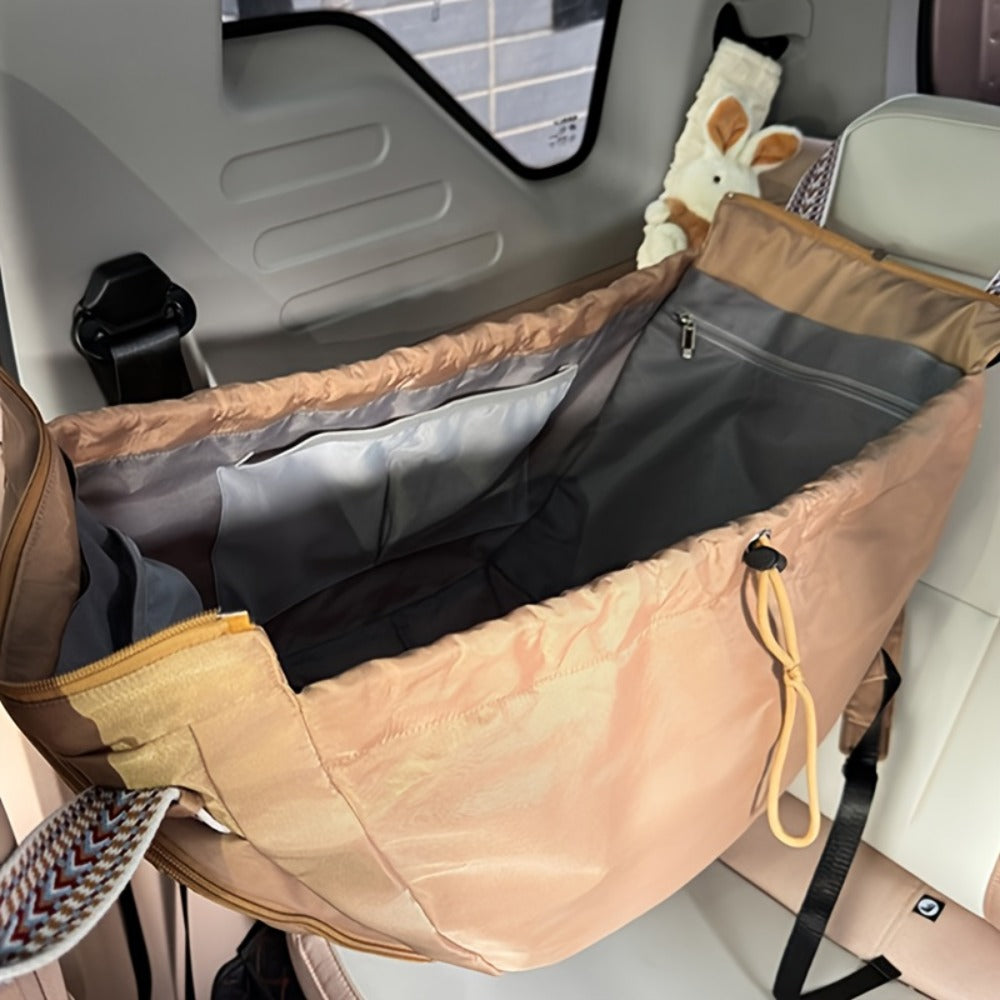 [Foldable Multi-Pocket Bag] Multi-Functional Large-Capacity Drawstring Fitness Bag, Multi-Functional Multi-Form Storage Bag, Suitable for Shopping And Commuting, Supermarket Shopping, Foldable And Expandable, Large-Capacity Multi-Pocket Travel Bag