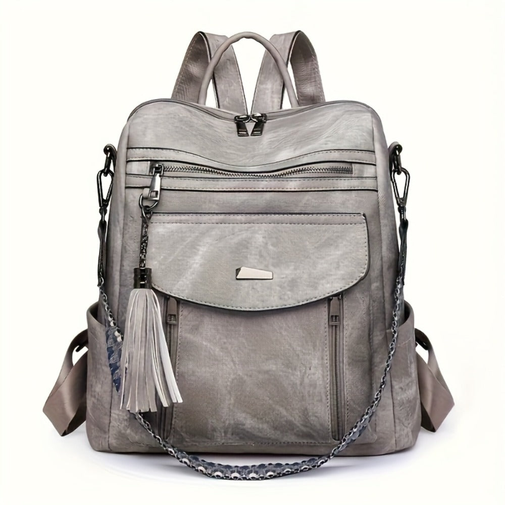 Spring 2025 Wind Style PU Women's Bags, Multifunctional Women's Backpacks.