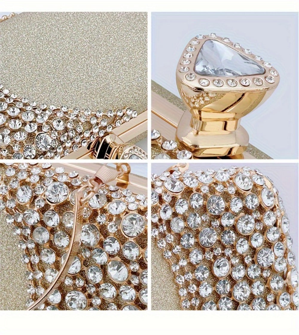 Women's Wallet – Rhinestone Sequin Evening Vintage Wedding | Bag Vero – detail view 24