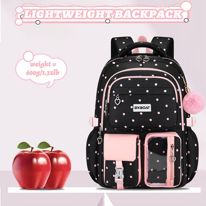 Laptop Backpack – 3-Piece, 15.6 Inch, Large Capacity, Trolley Sleeve | Bag Vero – detail view 13