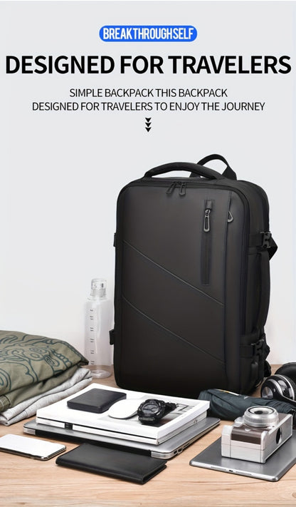 Backpack for Women – Nylon, Convertible, Multi-Pocket, for Travel & Work | Bag Vero – detail view 22