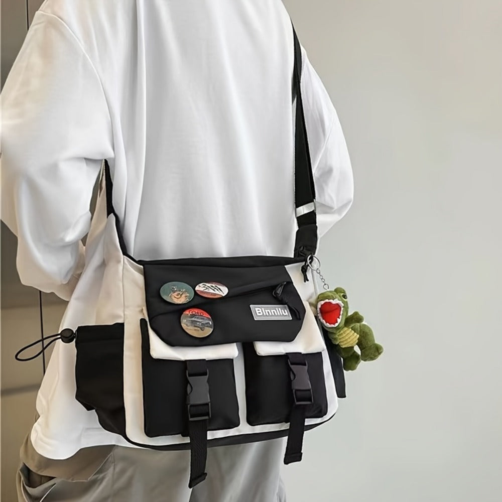 Laptop Bag – Nylon, Large Capacity, Adjustable Strap, for Travel & Work | Bag Vero – detail view 10