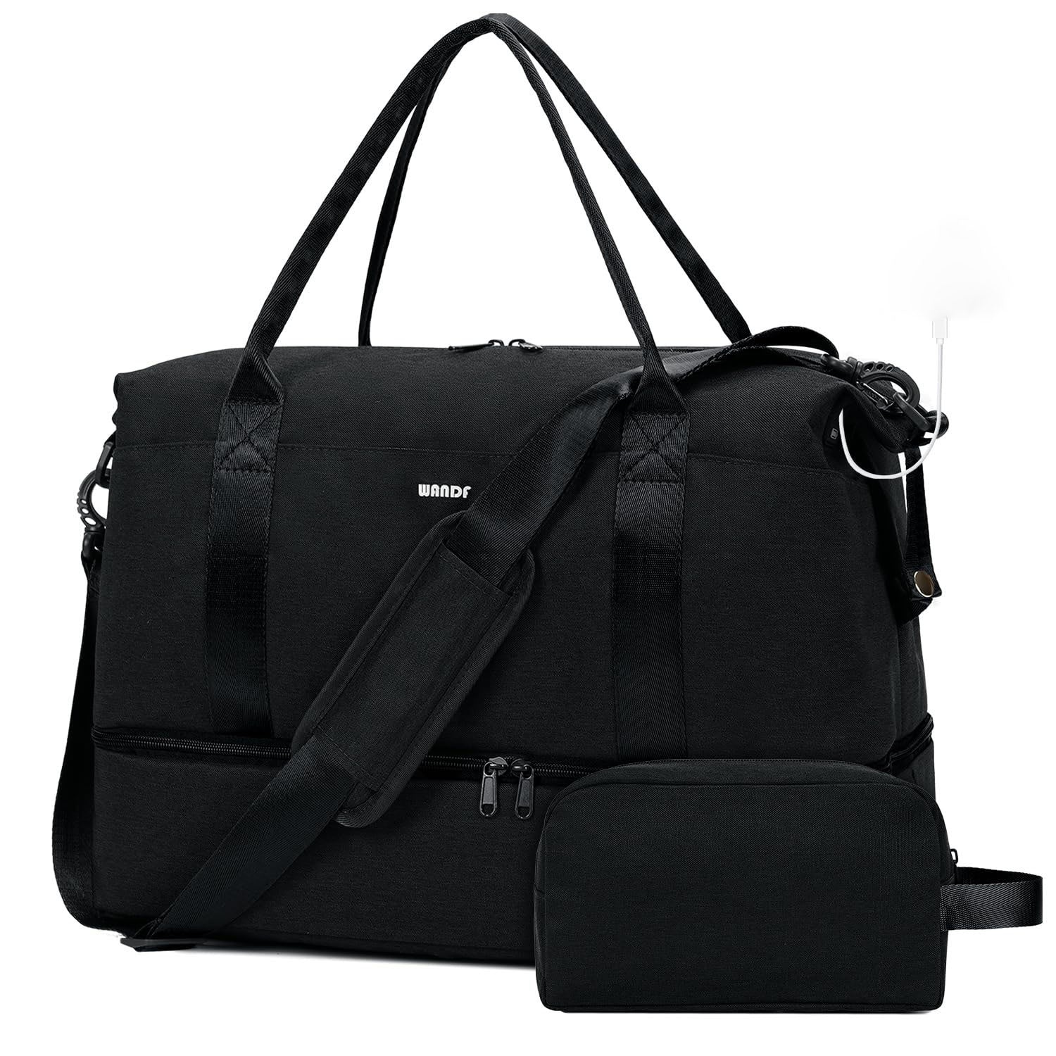 Carry On Luggage – 6 Colors, Foldable, USB Charging, for Travel | Bag Vero – front view