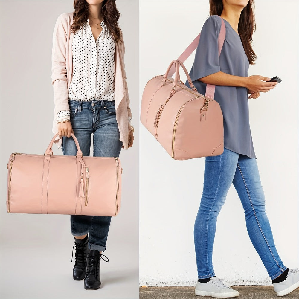 Carry On Luggage – for Travel, Garment In Hanging Duffle Carry | Bag Vero – front view