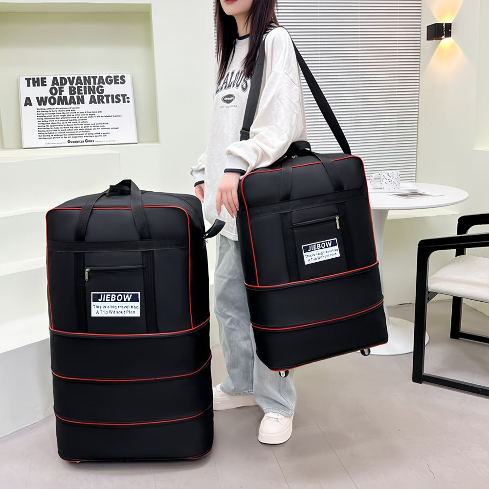 Carry On Luggage – Large Capacity, Foldable, Expandable, for Travel | Bag Vero – front view