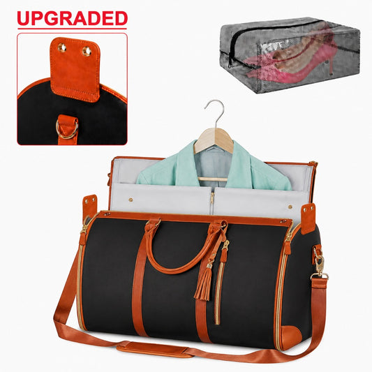 Carry On Luggage – Nylon, Convertible, Foldable, for Travel – front view