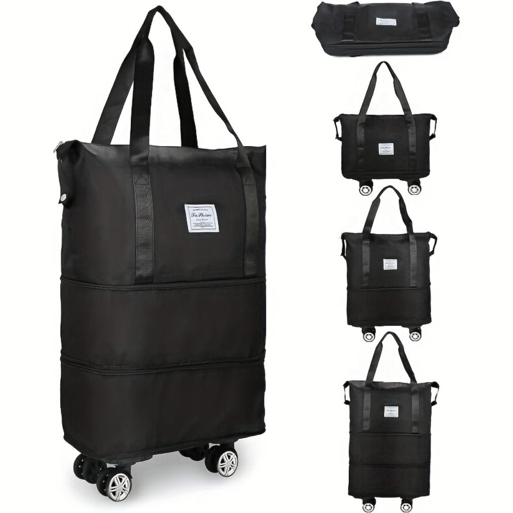 Carry On Luggage – Nylon, Foldable, Large Capacity, Lightweight | Bag Vero – front view
