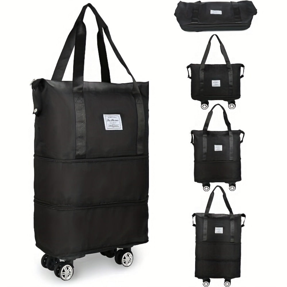 Carry On Luggage – Nylon, Foldable, Large Capacity, for Travel | Bag Vero – front view