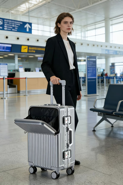 Carry On Luggage – 20 Inch, Spinner Wheels – detail view 11
