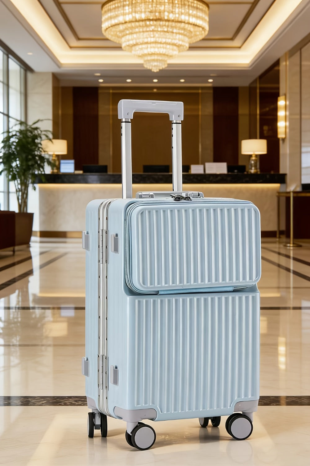 Carry On Luggage – 20 Inch, Spinner Wheels – detail view 15