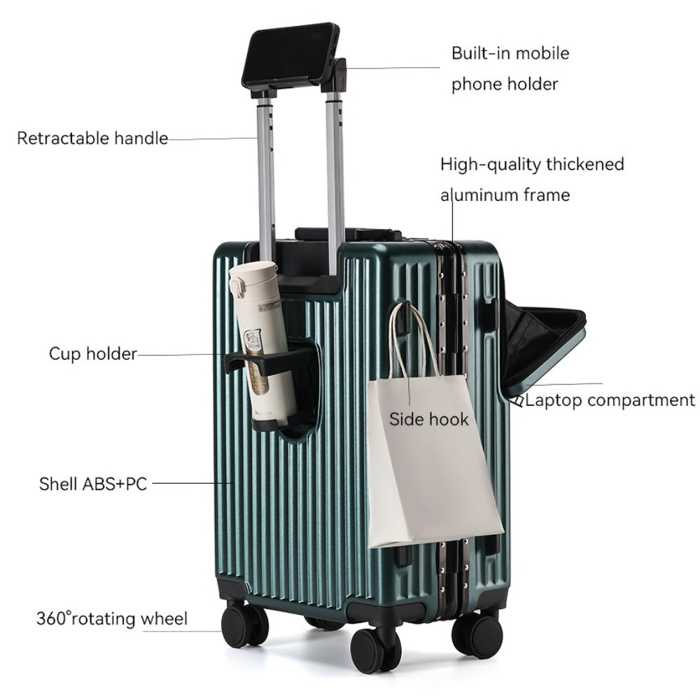 Carry On Luggage – 20 Inch, Spinner Wheels – alternate view
