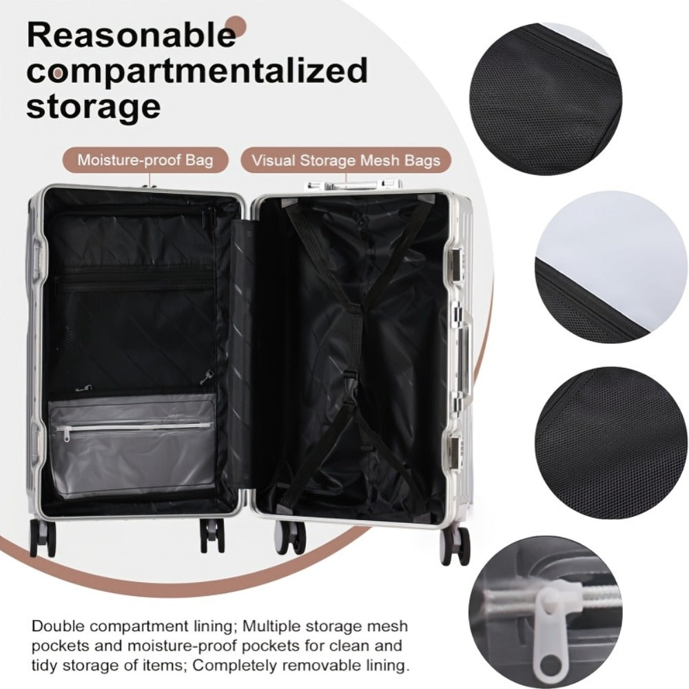 Carry On Luggage – 20 Inch, Spinner Wheels – detail view 4