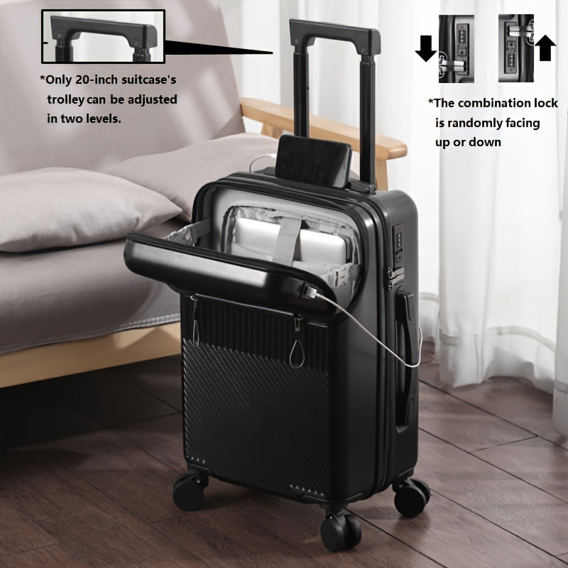 Carry On Luggage – 20 Inch, USB Charging, for Travel & Everyday Use – detail view 19