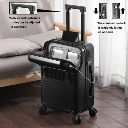 Carry On Luggage – 20 Inch, USB Charging, for Travel & Everyday Use – detail view 19
