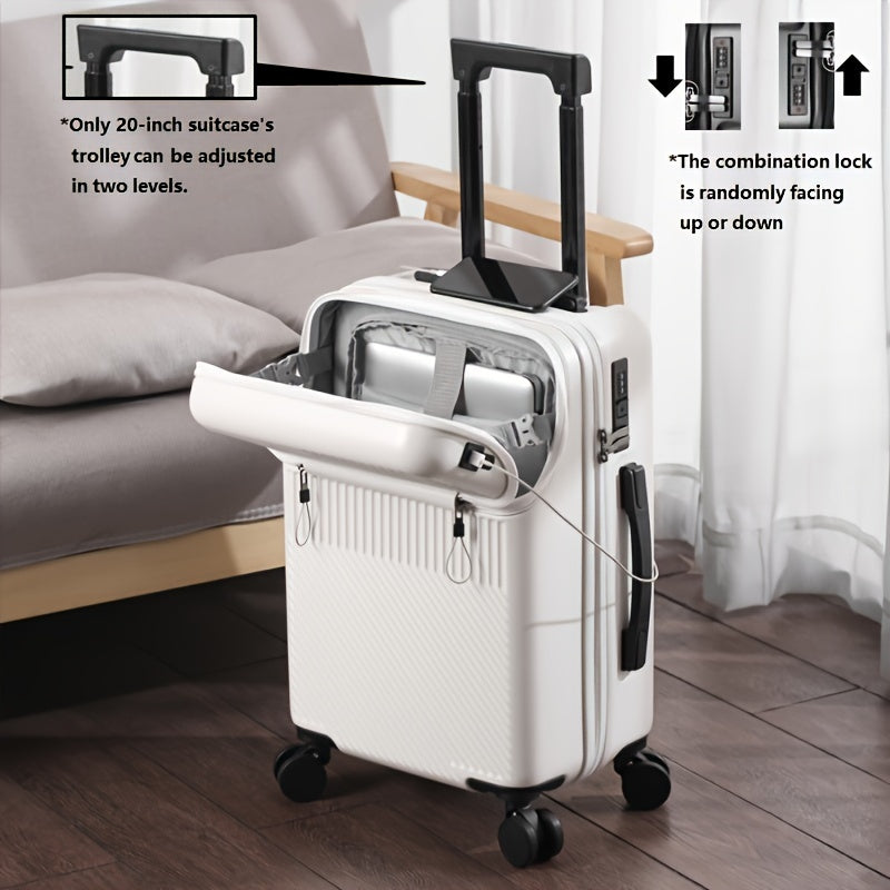 Carry On Luggage – 20 Inch, USB Charging, for Travel & Everyday Use – detail view 20