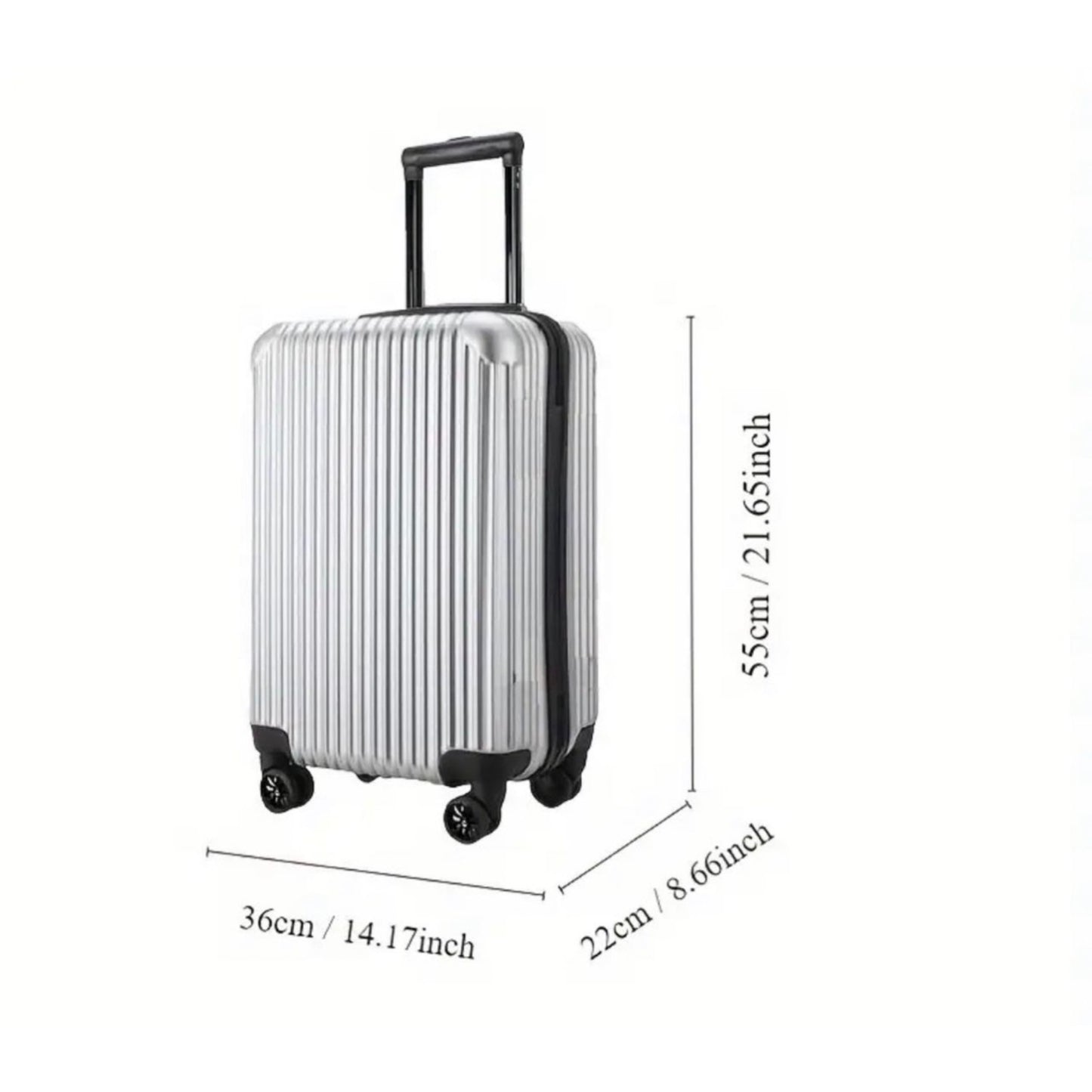 Carry On Luggage – 20 Inch, TSA Lock, Lightweight, for Travel – detail view 6