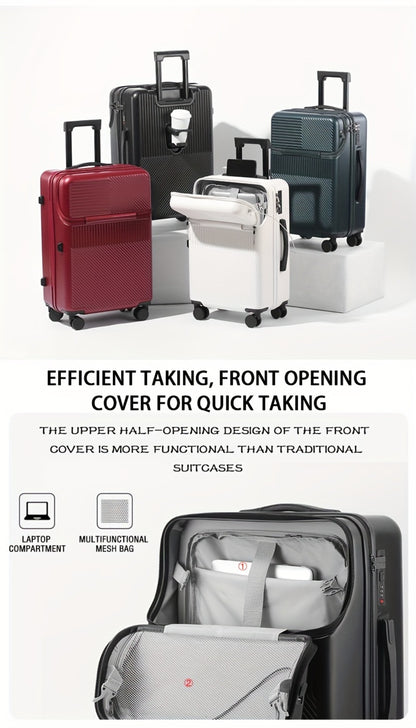 Carry On Luggage – 20 Inch, USB Charging, Spinner Wheels, for Travel – detail view 14