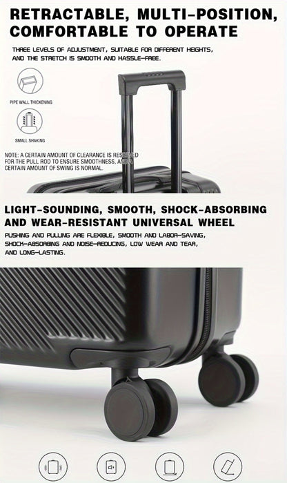 Carry On Luggage – 20 Inch, USB Charging, Spinner Wheels, for Travel – detail view 15