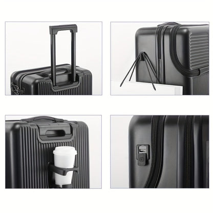 Carry On Luggage – 20 Inch, USB Charging, Spinner Wheels, for Travel – alternate view