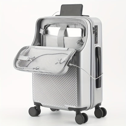 Carry On Luggage – 20 Inch, USB Charging, Spinner Wheels, for Travel – detail view 4