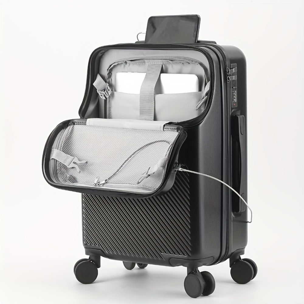 Carry On Luggage – 20 Inch, USB Charging, Spinner Wheels, for Travel – detail view 7