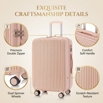 Carry On Luggage – 24 Inch, Lightweight, Spinner Wheels, for Travel – detail view 12