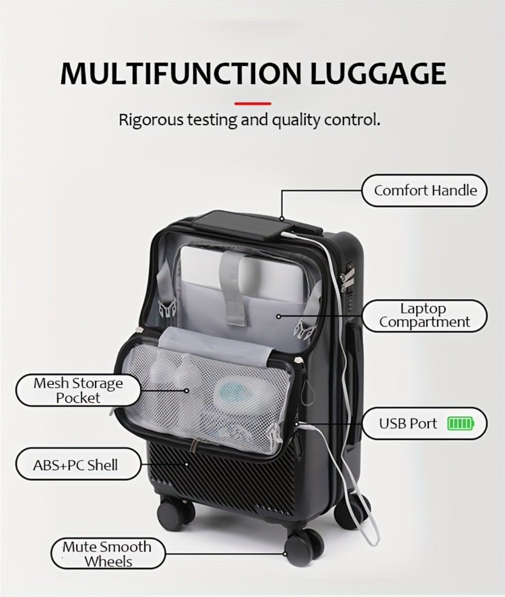 Carry On Luggage – 26 Inch, Combination Lock, for Travel – detail view 16