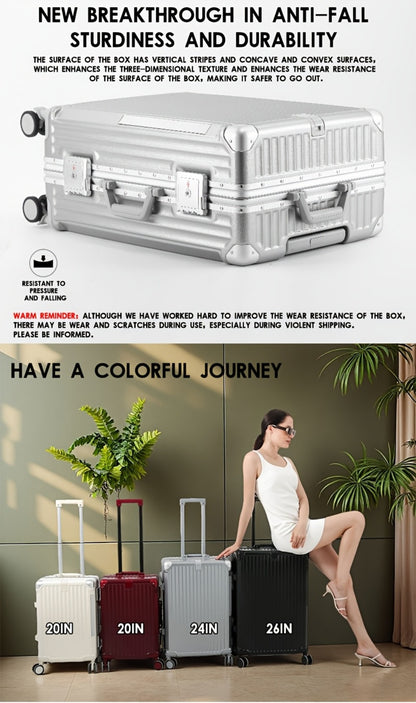 Carry On Luggage – 26 Inch, Large Capacity, Lightweight, for Travel – detail view 20