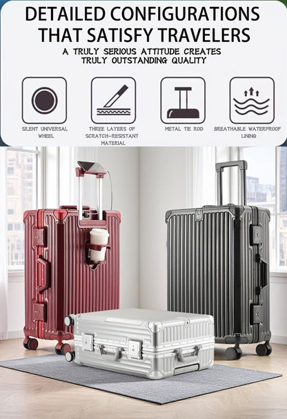Carry On Luggage – 26 Inch, TSA Lock, Spinner Wheels, for Travel – detail view 15