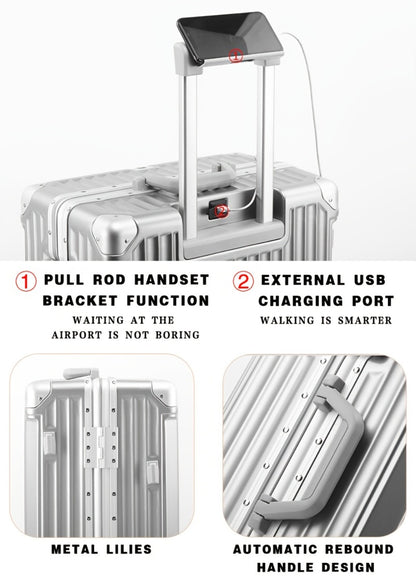 Carry On Luggage – 26 Inch, TSA Lock, Spinner Wheels, for Travel – detail view 20