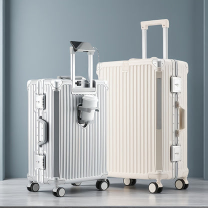 Carry On Luggage – 26 Inch, TSA Lock, Spinner Wheels, for Travel – front view