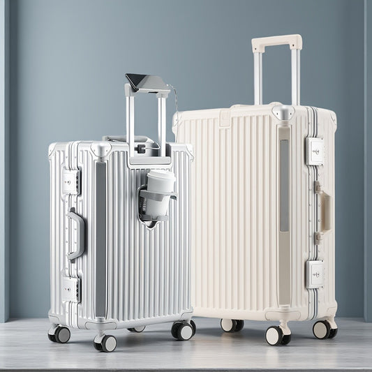 Carry On Luggage – 26 Inch, TSA Lock, Spinner Wheels, for Travel – front view