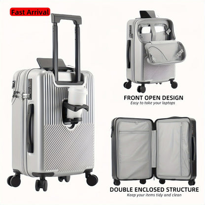 Carry On Luggage – 26 Inch, TSA Lock, Spinner Wheels, for Travel – detail view 9