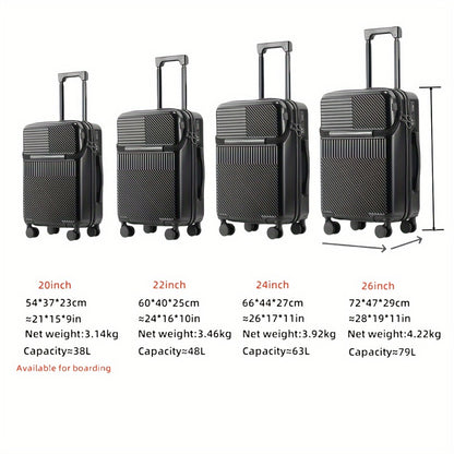 Carry On Luggage – 26 Inch, TSA Lock, Spinner Wheels, for Travel – detail view 22