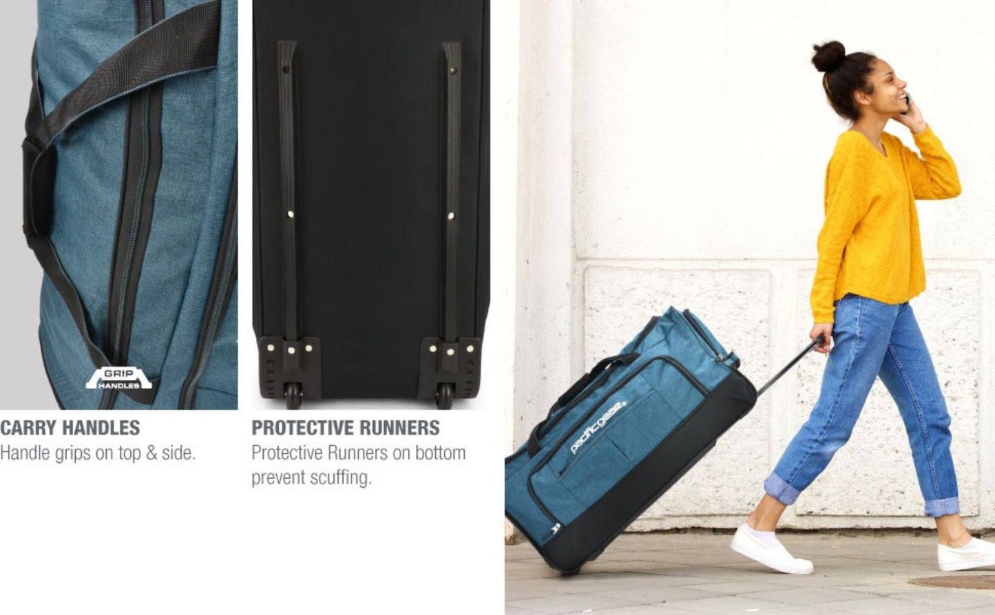 Carry On Luggage – 30 Inch, Polyester, Large Capacity, for Travel – detail view 46