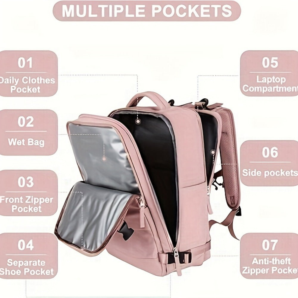 Carry On Luggage – 30L, for Travel & Everyday Use – detail view 2