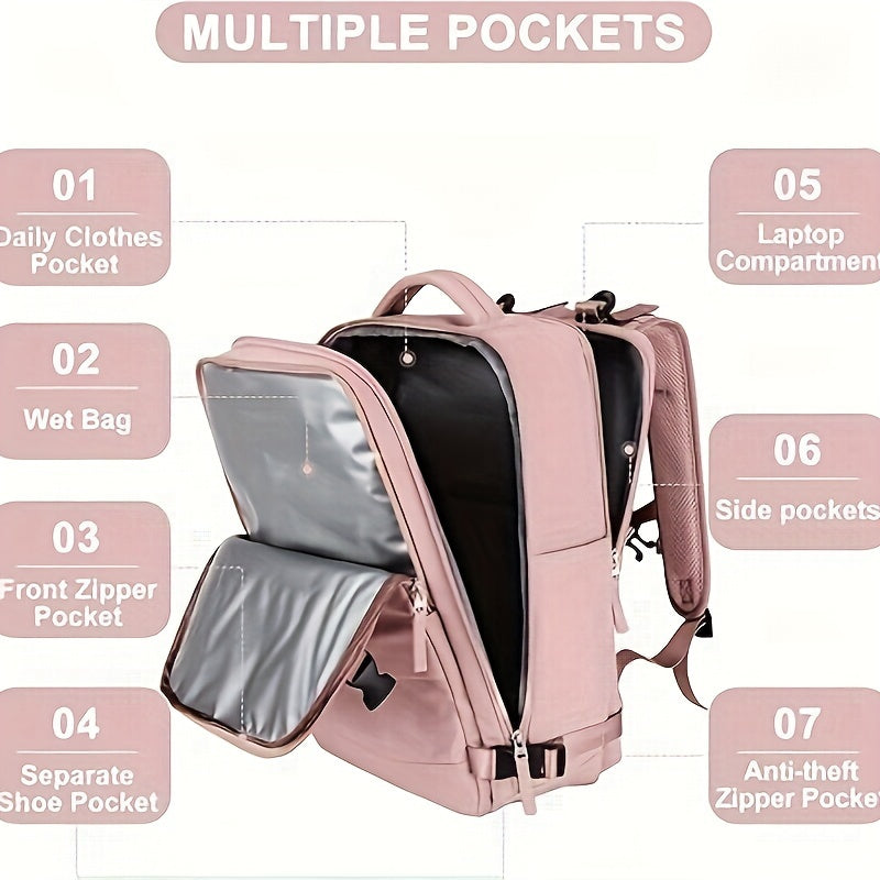Carry On Luggage – 30L, for Travel & Everyday Use – detail view 8