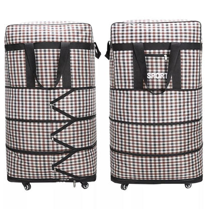 Carry On Luggage – 32 Inch, 77L, Expandable, Foldable – detail view 2